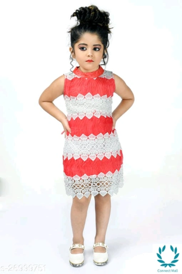 Linotex Girls Party Festival Dress - 8-9 Years, Red